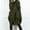 Army Green, variant on DuoJiaJ Women Full Zip Hoodie Ladies Long Cardigan Hooded Cardigan Jacket Coat Top Dress Womens Winter Coat Plus Size Green L