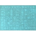 thumbnail image 1 of Ahgly Company Indoor Rectangle Oriental Light Blue Traditional Area Rugs, 6' x 9', 1 of 4