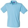 thumbnail image 1 of Henbury - Polo de manga corta Modelo 65/35  - Verano/ Vacaciones/Deporte (Azul cielo), 1 of 2