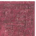 thumbnail image 5 of SAFAVIEH Classic Vintage Ivonette Overdyed Border Cotton Runner Rug, Fuchsia, 2'4" x 8', 5 of 7