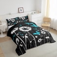 thumbnail image 5 of Manfei Dandelion Flower Comforter Sets Twin Size, Cartoon Butterfly Down Comforter, Spring Plant Reversible Bedding Twin Comforter Set, Breathable Room Decorative, 2pcs, 5 of 8