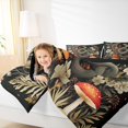 thumbnail image 4 of Homewish Wild Snake Full Size Comforter Sets,Countryside Mushroom Flower Bedding Comforter Set,Rustic Plant Daisy Bedding Sets For Teens,Luxury Bedroom Decor Reversible,3pcs, 4 of 8