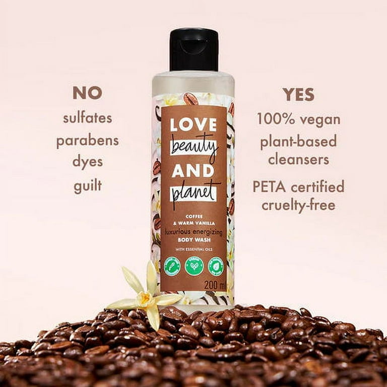 Love Beauty and Planet Coffee & Warm Vanilla Sulfate Free Body