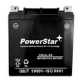 thumbnail image 2 of PowerStar SLA Motorcycle PowerSport Battery Replaces Continental MBTX30U, 2 of 4