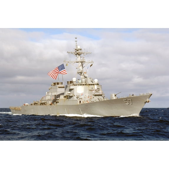 24x36 gallery poster, USS Mitscher (DDG-57)