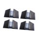 thumbnail image 3 of 4 patas de soporte para cercas de animales para aislamiento configurable de cerramientos de puertas negro, 3 of 9
