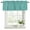 Teal Green, variant on 2 Pack Vintage Dark Gray Valances for Windows Bedroom Living Room Window Treatments, Farmhouse Retro Solid Color Linen Texture Rod Pocket Valance Drapes Short Kitchen Curtains Over Sink 42"x18"