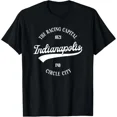 thumbnail image 1 of T-Shirt Unisexe Indianapolis Souvenir Throwback Design Classic Indiana, 1 of 4
