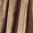 thumbnail image 2 of Dama Scroll All Season Embossed Pattern Ultra Soft and Cozy 50" x 60" Throw Blanket, Taupe, 2 of 2