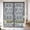 Black, variant on Privacy Window Film, Farmhouse Pink Static Cling Stained Glass Window Film, UV Sun Blocking Heat Control Stickers, Non-Adhesive Laser Windows Tint 29.5"x78.7" Vintage Flower Leaf Botanical Plant