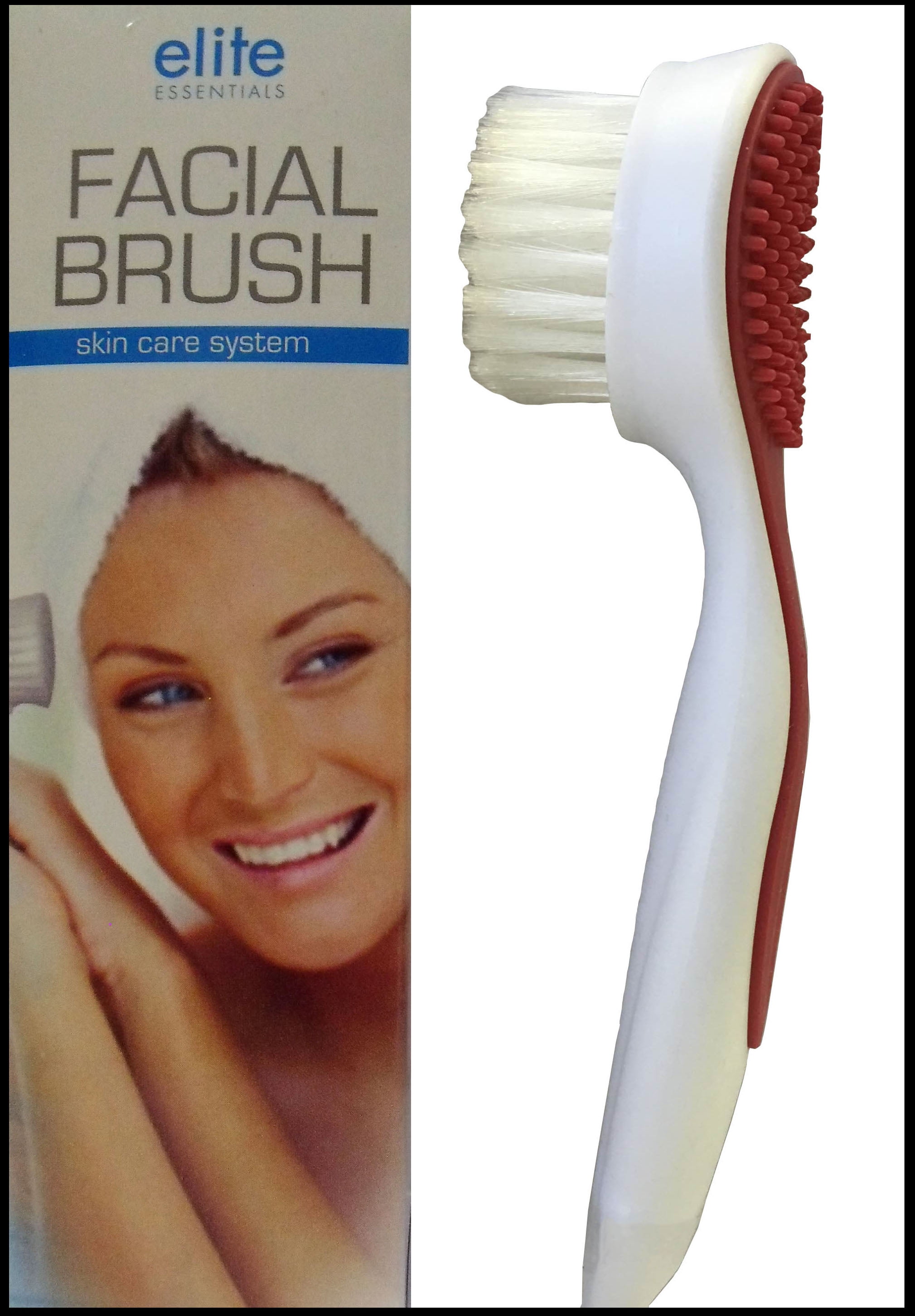 Elite Essentials Facial Brush & Massager Cleans & Exfoliates All Skin