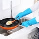 thumbnail image 2 of Guante de limpieza de cocina grueso y cálido con puño largo, herramienta para lavar platos de goma con manga larga #01, 2 of 2