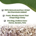 thumbnail image 3 of JYLP 16 Quart Incense Cedar Wood Chips, 100% Natural Shredded Cedar Shavings, Mulch for Potted House Plants, Vegetable Garden Beds, Landscaping and Pet Bedding Indoor Outdoor Use, 3 of 6