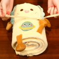 thumbnail image 5 of Sofa Cartoon Blanket Flannel Skin Friendly Soft Tether Strap Design Sofa Blankets for, 5 of 5