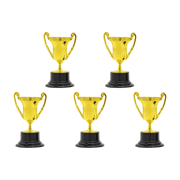 Trofeo Premio Dorado para Plástico Regalos Fiesta Recompensas (oro)