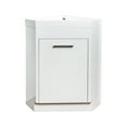 thumbnail image 1 of Sera-18" La Petite Corner Bathroom Vanity White, 1 of 1
