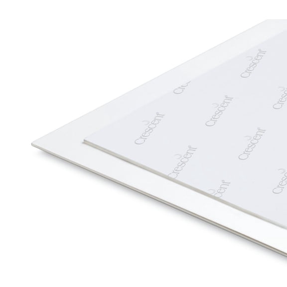 Crescent Illustration Board - 16" x 20", 24-Ply, White, Cold Press