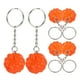 thumbnail image 1 of llaveros de Halloween con forma de calabaza, bonitos llaveros de Halloween, llaveros colgantes., 1 of 6