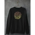 thumbnail image 3 of Don't Stop Smiling Groovy Style Sweatshirt Women -Image by Shutterstock, Female Large, 3 of 4