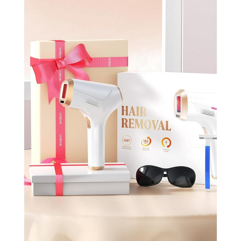 LYSMOSKI Laser Hair Removal for Women and Men, at-Home IPL Hair