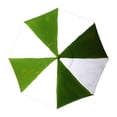 thumbnail image 1 of Milaget Parasol de Plage 1:64 Chaise Décorative Modèle de Table pour Maison de Poupée Déco Bonsaï Vert Blanc, 1 of 9