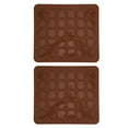 thumbnail image 3 of East buy Macaron Pad - 2Pcs 30 Holes Silicone Non-Stick Macaron Pad Oven Mat Kitchen Baking Tool Accessory, 3 of 8