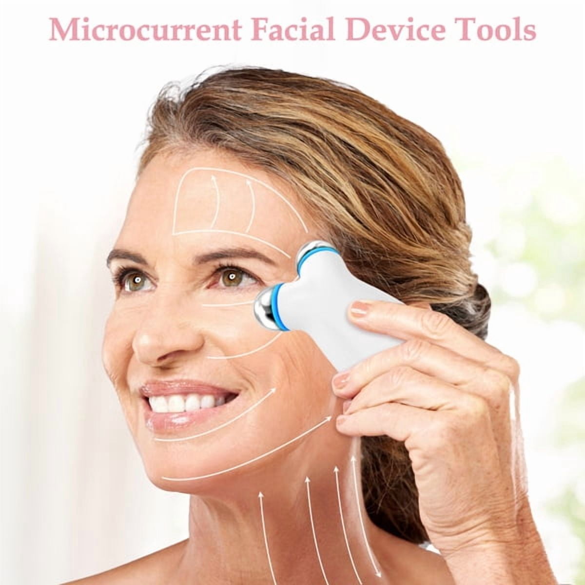 Anti Aging and Wrinkles Microcurrent Facial Device, Boost Skin