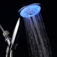 thumbnail image 3 of PowerSpa 7-Color 4-Setting LED Handheld Shower Head with Pressure-Boost Nozzles, 3 of 10