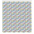 thumbnail image 3 of Ambesonne Cactus Shower Curtain, Vintage Latin American, 69"Wx75"L, Multicolor, 3 of 3