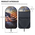 thumbnail image 7 of XYZCANDO American Flag Graffiti Design Car Seat Towel Cover Sweatproof, Suitable for Truck Seat Van SUV Seats, Car Seat Cover Protector, for Cars Sedan, 7 of 7