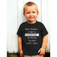 thumbnail image 3 of Tstars Back to School Unisex Toddler T-Shirt - Funny Teacher Appreciation Gift - Humorous School-Themed Print - Comfortable Cotton Kids Tee - Ideal Educational Theme Clothing for Boys and Girls, 3 of 7