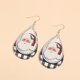 thumbnail image 2 of Pendientes navideños a cuadros de Papá Noel Brillar Electrónica, 2 of 3