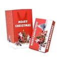 thumbnail image 4 of Caja de regalo navideña plegable, caja saltarina, decoración para fiestas, tarjeta creativa navideña recortada rojo 6 piezas, 4 of 9