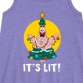 thumbnail image 2 of SpongeBob SquarePants - Patrick It's Lit - Toddler and Youth Girls A-line Dress, 2 of 5