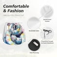 thumbnail image 4 of KLL Watercolor Snake Pattern Shorts Women,Athletic Shorts High Waisted Running Shorts Pocket Sporty Short Gym Elastic Workout Shorts-X-Large, 4 of 7