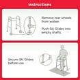 Equate Walker Ski Glides