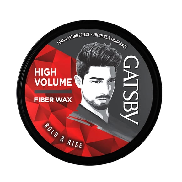 Gatsby Styling Fiber Hair Wax - Bold & Rise , 75gm