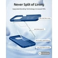 thumbnail image 4 of Compatible with iPhone 15 Case, Liquid Silicone Slim Shockproof Protective Phone Case for iPhone 15 6.1 inch[Microfiber Lining]. (Navy Blue), 4 of 12