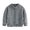 Grey, variant on lnmuld Sweaters for Classic Solid Color Zip Front Knit Cardigan Sweater for Girls with Pockets Comfortable Casual Outerwear Jacket for Kids Size:10-11Years