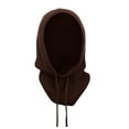 thumbnail image 2 of Baberdicy Headwear Balaclava Ski Mask for Men And Women, Windproof Knitted Hat Neck Gaiter Combo, Cold Weather Outdoor Sports Coffee Universal Fit, 2 of 5