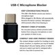 thumbnail image 2 of Micrófono Lock Compact USB C Mic Bloquers Protector Privacidad para Office (), 2 of 4