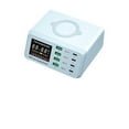 thumbnail image 1 of W Multi USB Charging Station, USB Fast Charge Charger QC3.0 PD PPS Wireless Charger ,Universal Compatibility, 1 of 8