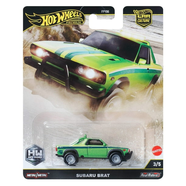 【未開封】Hi-Story SUBARU BRAT 1/43スケール ミニカー Collectible Die-Cast Vehicle from Hot Wheels 2023 Holiday/Winter