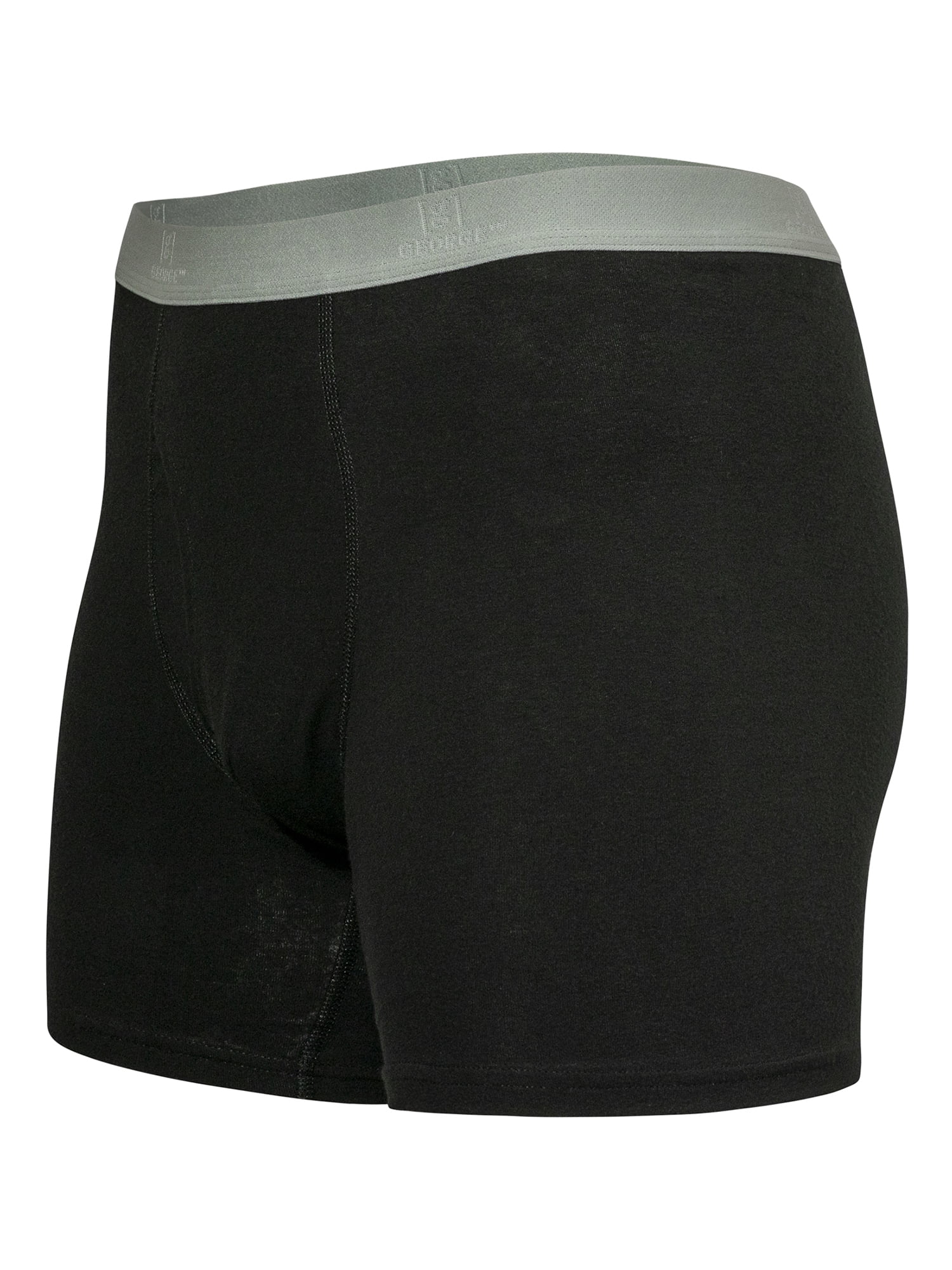 George Men's Cotton Stretch Boxer Briefs, 6-Pack
