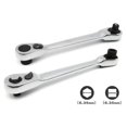 thumbnail image 1 of Mini Dual-use Ratchet Socket Wrench Screwdriver Interface Double-headed Spanner  dual-use double-headed mini Ratchet Socket Wrench mini convenient Remove screws workshop home, 1 of 8