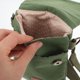 thumbnail image 3 of Bolso bandolera pequeño para mujer, bolso de lona para teléfono móvil con correa de hombro ajustable para uso diario., 3 of 8