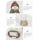 thumbnail image 5 of Toystoory Estatuilla de muñeco de nieve de Navidad, adorno brillante interesante para el hogar, artesanías de vacaciones, decoración de Rojo, 5 of 6