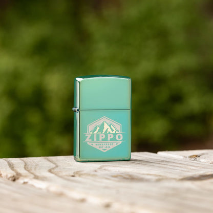Zippo Lighter - Customized Engraved Message Windproof Zippo Outdoor Design 46293