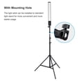 thumbnail image 2 of 2 Pack Portable Handheld Photography Fill Light Kit with LED Video Light Wand 24W 3200K-5500K Dimmable + 2M Metal Light Stand + Remote Control for Vlog Live Streaming Product Portrait Photography, 2 of 8