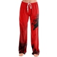thumbnail image 2 of JULMCOMO Halloween Pajama Pants for Women Blood Ghost Print Elastic Waist Drawstring Casual Sleepwear Pants Funny Print Loose Comfy Pajama Bottoms Hot Pink XL, 2 of 5